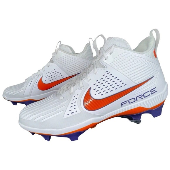 Nike Force Savage Pro 3 Football Cleats Mens Size 16 Clemson Tigers Sneakers New